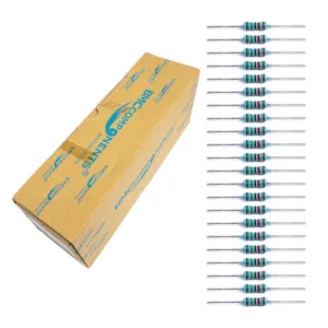 0 ohm 5% 1/4 watt throughhole resistor